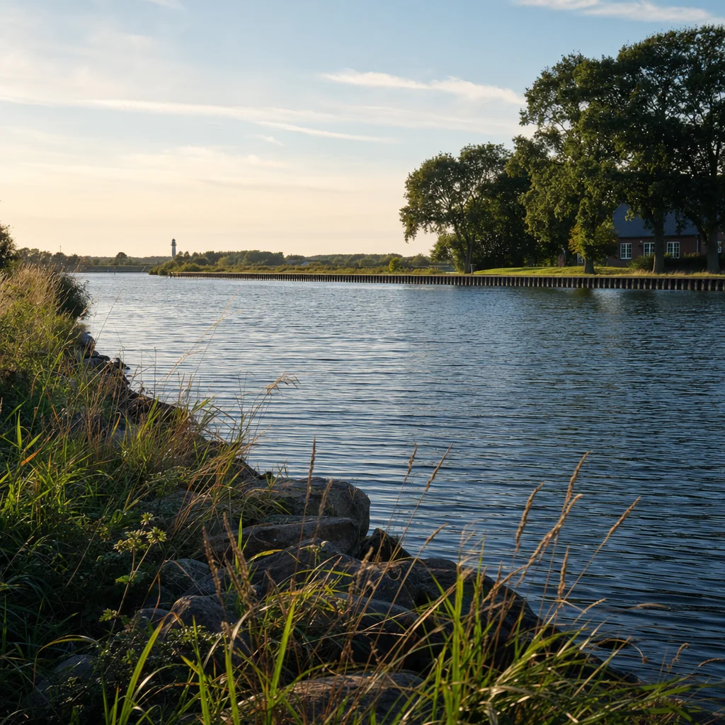 Barschangeln Kanal