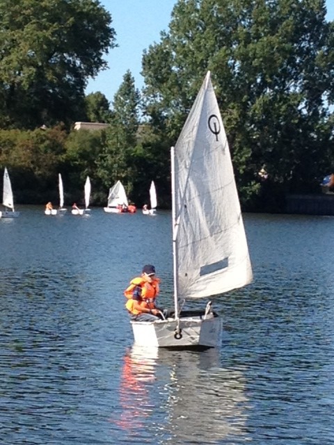 Opti-Segeln