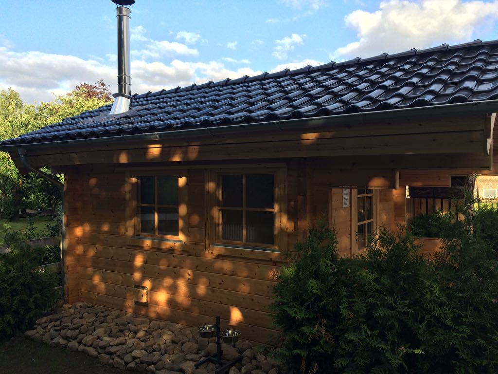 Sauna Außenansicht