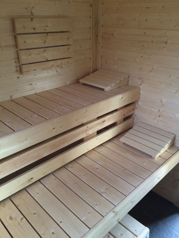 Sauna Innenansicht